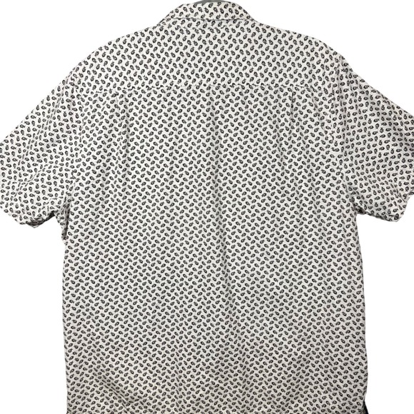 Tommy Bahama Mens Fish Print Short Sleeve Button Up Shirt XL TG - Picture 10 of 10